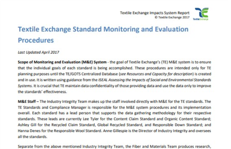 ASR-203 Monitoring & Evaluation System Report