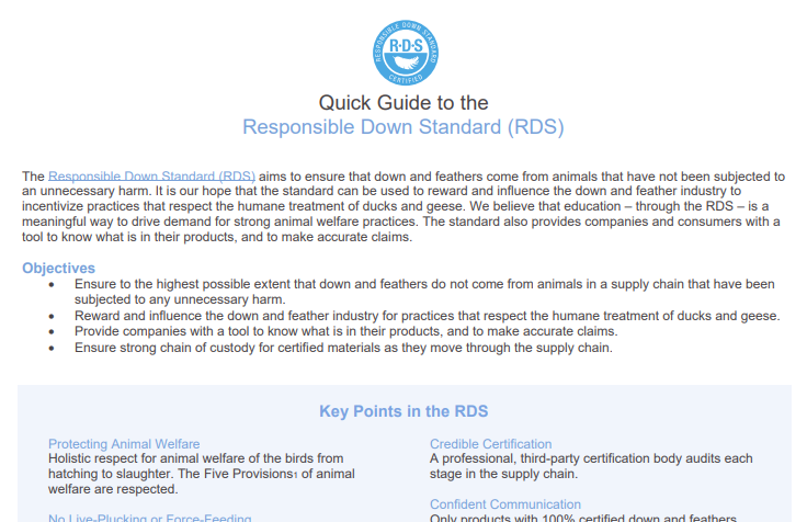 RDS-403 Quick Guide to the RDS