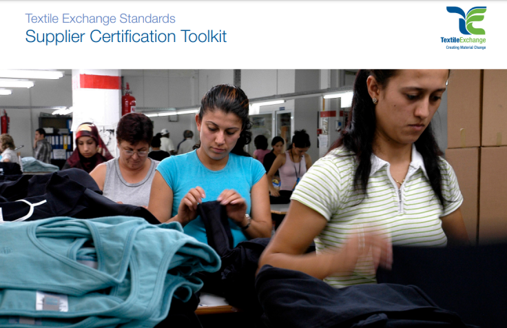 TE-401-V1.0 Textile Exchange Standards Supplier Certification Toolkit